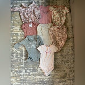Cute 3-6 months baby girl clothes